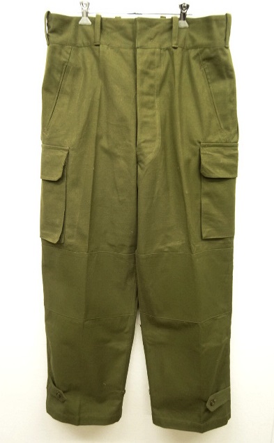 画像: 50'S フランス軍 M47 フィールドパンツ 前期型 KHAKI サイズ35 (DEADSTOCK) 「Bottoms」 入荷しました。