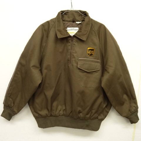 画像: UPS 実物 中綿入り ハーフジップ プルオーバージャケット (DEADSTOCK) 「Jacket」 入荷しました。