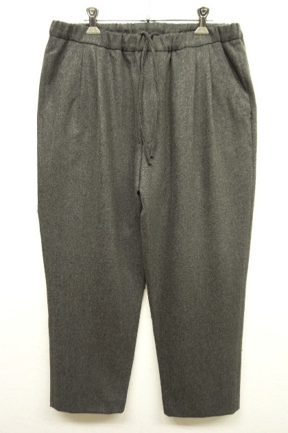 画像: CEASTERS ツープリーツ ウール イージーパンツ GREY ポルトガル製 (NEW) 「Bottoms」 入荷しました。