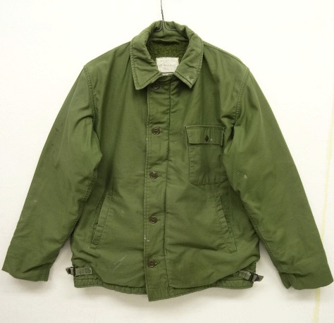画像: 80'S アメリカ軍 US NAVY "A-2" バックステンシル入り デッキジャケット (VINTAGE) 「Jacket」 入荷しました。