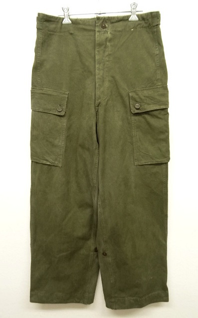画像: 50'S オランダ軍 フィールドパンツ 78x80 (VINTAGE) 「Bottoms」 入荷しました。