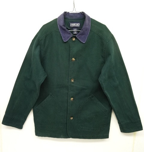 画像: 90'S LANDS' END 襟コーデュロイ カバーオール (VINTAGE) 「Jacket」 入荷しました。