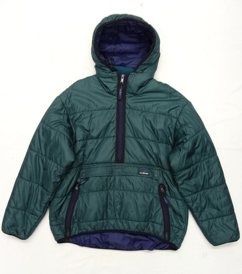 画像: 90'S LL Bean プリマロフト ハーフジップ フード付きジャケット USA製 (VINTAGE) 「Jacket」 入荷しました。