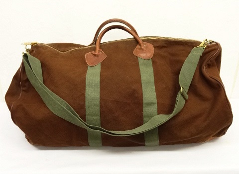 画像: 70'S LL Bean "筆記体タグ" キャンバス/レザー ダッフルバッグ TALONジップ USA製 (VINTAGE) 「Bag」 入荷しました。