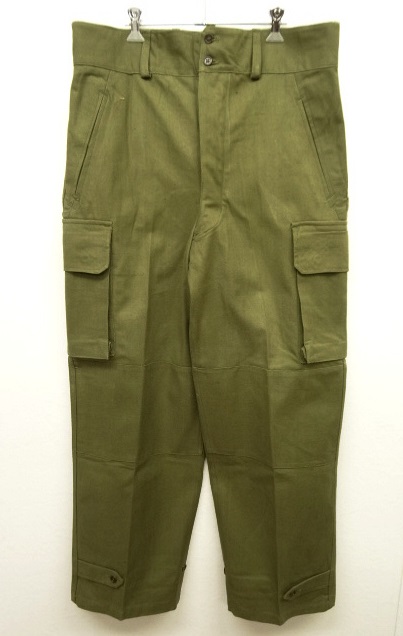 画像: 50'S フランス軍 M47 フィールドパンツ 前期型 KHAKI サイズ35 (DEADSTOCK) 「Bottoms」 入荷しました。