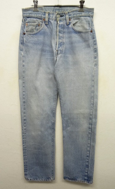 画像: 80'S LEVIS 501 赤耳 デニム USA製 (VINTAGE) 「Bottoms」 入荷しました