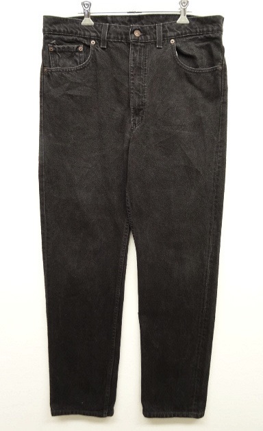 画像: 90'S LEVIS 505 デニム BLACK USA製 W36L32 (VINTAGE) 「Bottoms」 入荷しました。