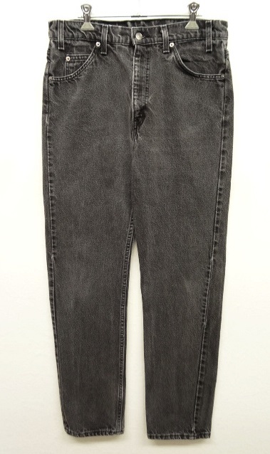 画像: 90'S LEVIS 505 デニム BLACK USA製 W33L32 (VINTAGE) 「Bottoms」 入荷しました。