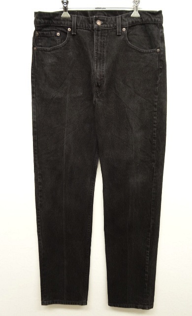 画像: 90'S LEVIS 505 デニム BLACK USA製 W36L34 (VINTAGE) 「Bottoms」 入荷しました。