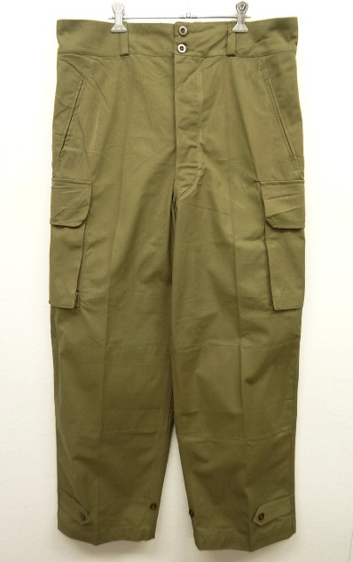 画像: 50'S フランス軍 M47 フィールドパンツ 前期型 KHAKI サイズ35 (DEADSTOCK) 「Bottoms」 入荷しました。