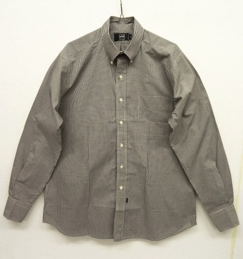 画像: IKE BEHAR 長袖 BDシャツ ブラック/ホワイト ギンガムチェック USA製 (USED) 「L/S Shirt」 入荷しました。