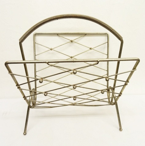 画像: メタル製 マガジンラック (ANTIQUE) 「Antique Goods」 入荷しました。