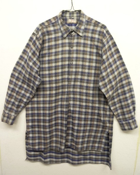 画像: 70'S LE REST' THEL マチ付き フレンチワーク グランパシャツ フランス製 (VINTAGE) 「L/S Shirt」 入荷しました。