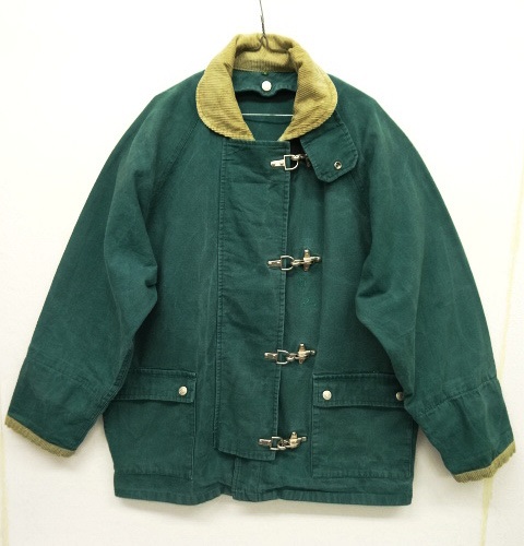 画像: 90'S DERBY ダック ファイヤーマン コート GREEN (VINTAGE) 「Jacket」 入荷しました。