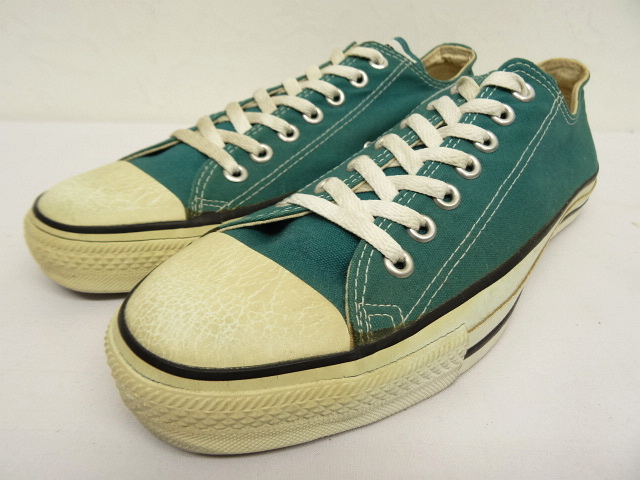 画像: 90'S CONVERSE "ALL STAR LO" キャンバススニーカー GREEN USA製 (DEADSTOCK) 「Shoes」 入荷しました。