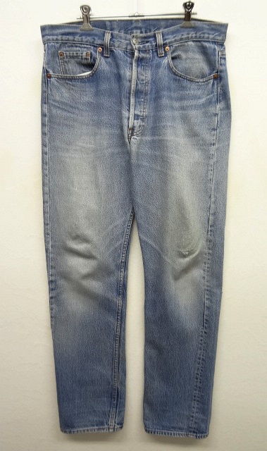 画像: 80'S LEVIS 501 デニム USA製 W34L36 (VINTAGE) 「Bottoms」 入荷しました。