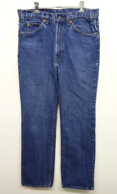 画像: 80'S LEVIS 517 オレンジタブ デニム USA製 W34L32 (VINTAGE) 「Bottoms」 入荷しました。