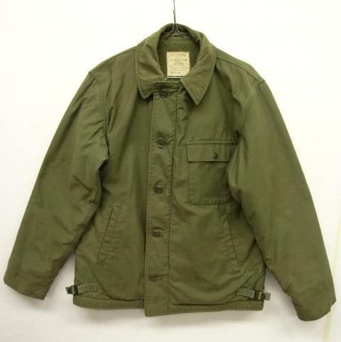 画像: 80'S アメリカ軍 US NAVY "A-2" デッキジャケット MEDIUM (VINTAGE) 「Jacket」 入荷しました。