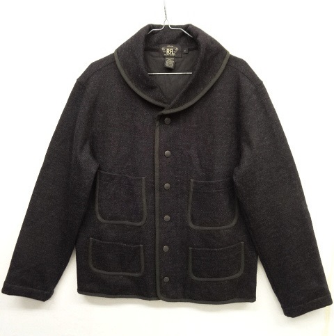 画像: RRL ヘリンボーンウール ショールカラージャケット チャコール (USED) 「Jacket」 入荷しました。