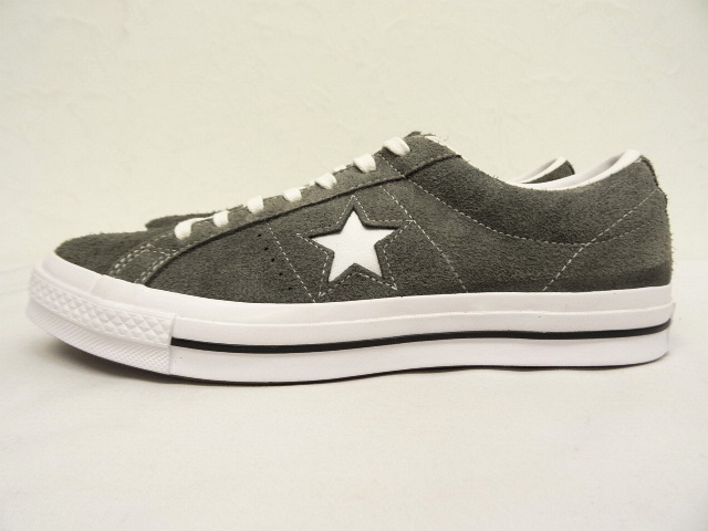 画像: CONVERSE "ONE STAR OX" スウェード CARBON GREY (NEW) 「Shoes」 入荷しました。
