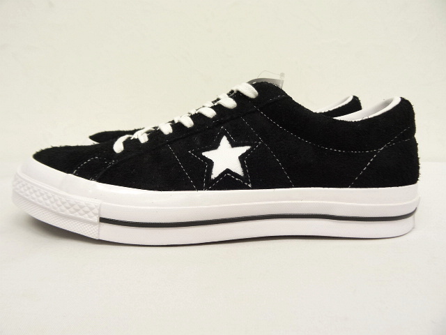 画像: CONVERSE "ONE STAR OX" スウェード BLACK (NEW) 「Shoes」 入荷しました。