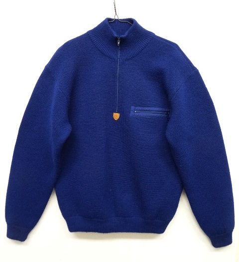 画像: 90'S PATAGONIA 旧タグ ハーフジップニット BLUE (VINTAGE) 「Knit」 入荷しました。