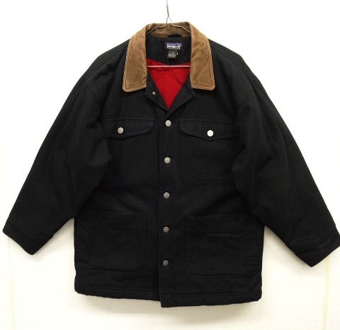 画像: 90'S PATAGONIA "WORK RANGE COAT" 襟レザー ダックカバーオール (VINTAGE) 「Jacket」 入荷しました。