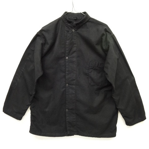 画像: アメリカ軍 US ARMY ドットボタン フランネル パジャマシャツ 後染めブラック (DEADSTOCK) 「L/S Shirt」 入荷しました。