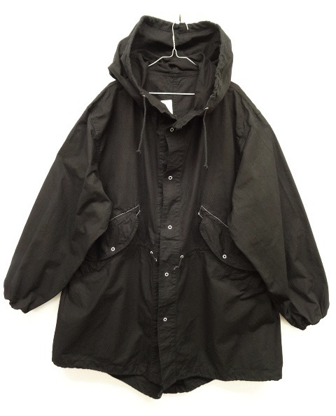 画像: 70'S アメリカ軍 US ARMY スノーカモパーカー 後染めBLACK (VINTAGE) 「Jacket」 入荷しました。