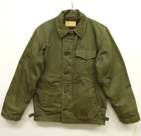 画像: 60'S アメリカ軍 US NAVY "A-2" 初期モデル 三角フラップ デッキジャケット (VINTAGE) 「Jacket」 入荷しました。