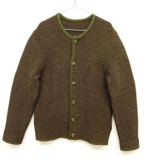 画像: UNKNOWN クルーネック ニットカーディガン (VINTAGE) 「Knit」 入荷しました。