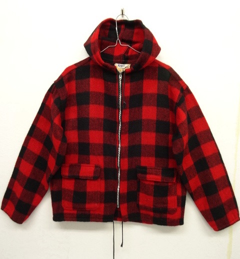 画像: 60'S HUMPHREY フード付き ウールジャケット LIGHTNINGジップ カナダ製 (VINTAGE) 「Jacket」 入荷しました。