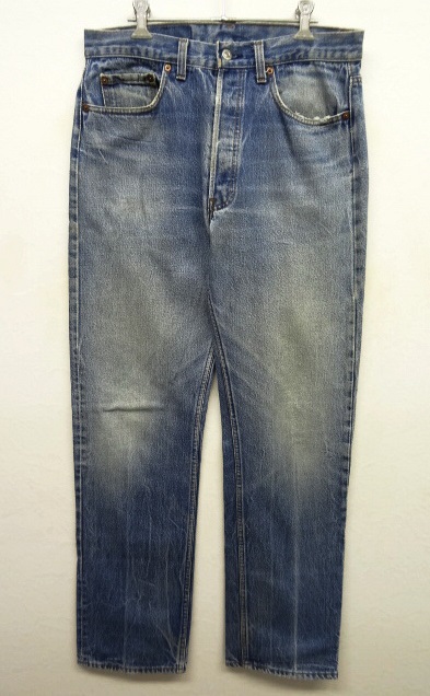 画像: 80'S LEVIS 501 デニム USA製 W34L36 (VINTAGE) 「Bottoms」 入荷しました。