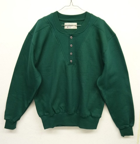 画像: 90'S LL Bean by RUSSELL ATHLETIC ヘンリーネック スウェットシャツ USA製 (DEADSTOCK) 「Sweat Shirt」 入荷しました。