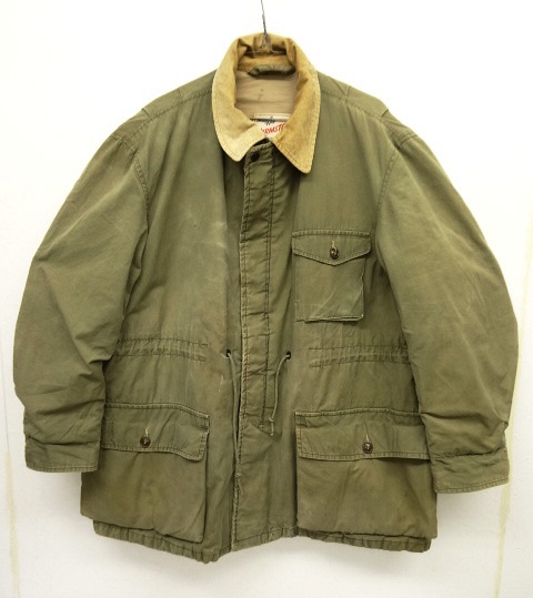 画像: 60'S INSULAIR WARMSTER SPORTSWEAR 中綿入り ハンティングジャケット TALONジップ (VINTAGE) 「Jacket」 入荷しました。