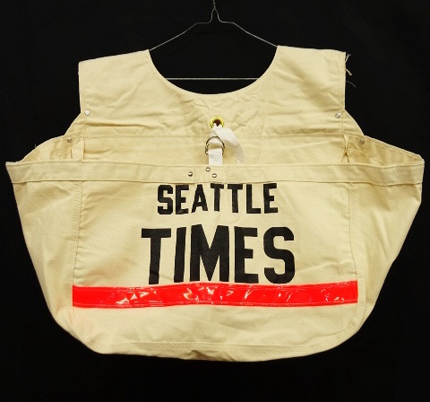 画像: SEATTLE TIMES ダブル ニュースペーパーバッグ (DEADSTOCK) 「Bag」 入荷しました。