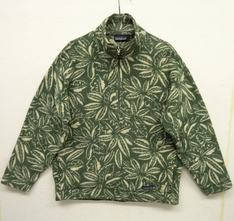 画像: 90'S PATAGONIA ハーフジップ フリースジャケット ハイビスカス柄 USA製 (VINTAGE) 「Jacket」 入荷しました。