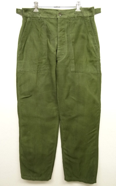 画像: 60'S アメリカ軍 US ARMY アジャスター付き ベイカーパンツ MEDIUM (VINTAGE) 「Bottoms」 入荷しました。