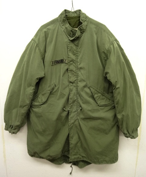 画像: 70'S アメリカ軍 US ARMY "ライナー付き" M-65 フィッシュテールパーカー SMALL (VINTAGE) 「Jacket」 入荷しました。