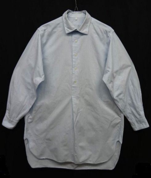 画像: UNKNOWN ユーロワーク グランパシャツ サックスブルー (VINTAGE) 「L/S Shirt」 入荷しました。