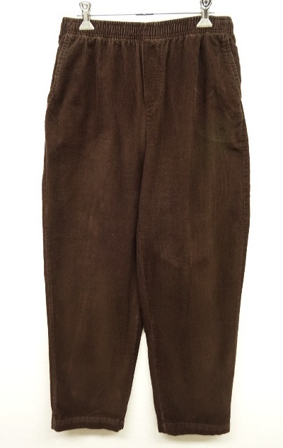 画像: ウエストゴム入り コーデュロイ イージーパンツ BROWN (USED) 「Bottoms」 入荷しました。