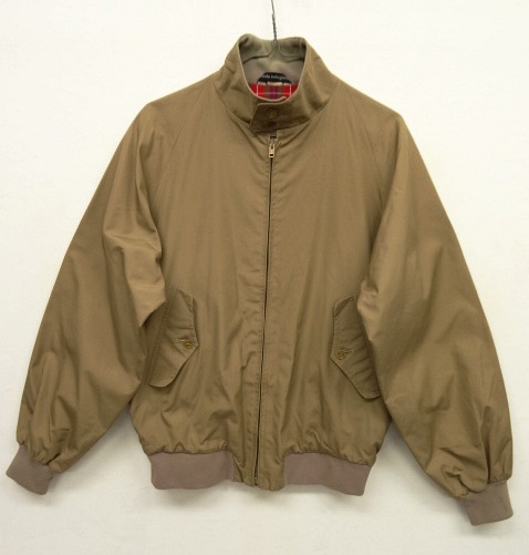 画像: 80'S BARACUTA G9 ハリントンジャケット TAN AEROジップ イングランド製 (VINTAGE) 「Jacket」 入荷しました。