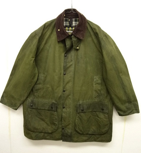 画像: 90'S BARBOUR 3クレスト 旧タグ "BORDER" オイルドジャケット OLIVE イングランド製 (VINTAGE) 「Jacket」 入荷しました。