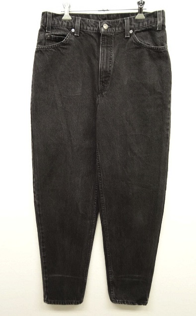 画像: 90'S LEVIS 560 テーパードデニム ブラック USA製 W33L32 (VINTAGE) 「Bottoms」 入荷しました。