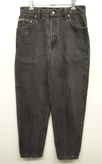 画像: 90'S LEVIS 560 テーパードデニム ブラック カナダ製 W30L30 (VINTAGE) 「Bottoms」 入荷しました。