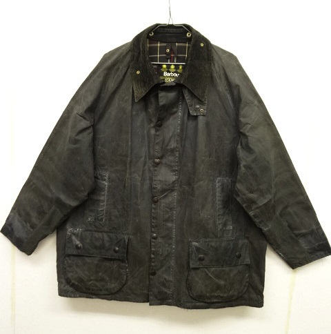 画像: 90'S BARBOUR 3クレスト 旧タグ "BEAUFORT" オイルドジャケット NAVY イングランド製 (VINTAGE) 「Jacket」 入荷しました。