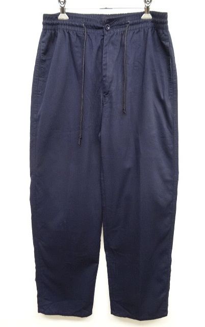 画像: ウエストドローコード付き イージーパンツ NAVY UK製 (USED) 「Bottoms」 入荷しました。