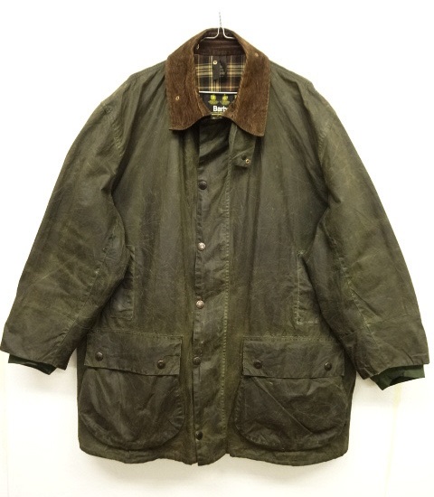 画像: 90'S BARBOUR 3クレスト 旧タグ "BORDER" オイルドジャケット OLIVE イングランド製 (VINTAGE) 「Jacket」 入荷しました。
