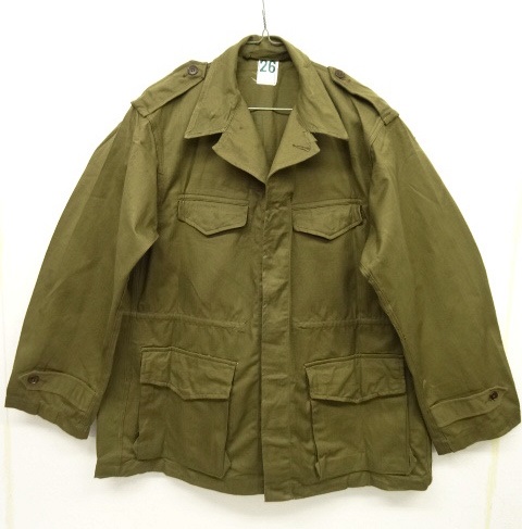 画像: 50'S フランス軍 M-47 後期型 HBT フィールドジャケット OLIVE (DEADSTOCK) 「Jacket」 入荷しました。