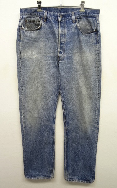画像: 80'S LEVIS 501 デニム USA製 W38L36 (VINTAGE) 「Bottoms」 入荷しました。
